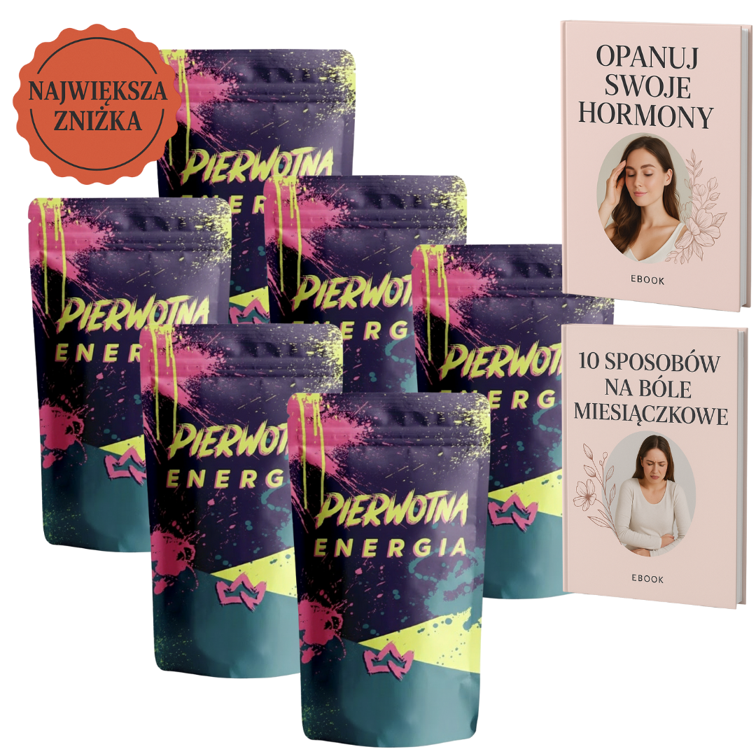 Pierwotna Energia - 180-Dniowy Zapas (6 torebek)